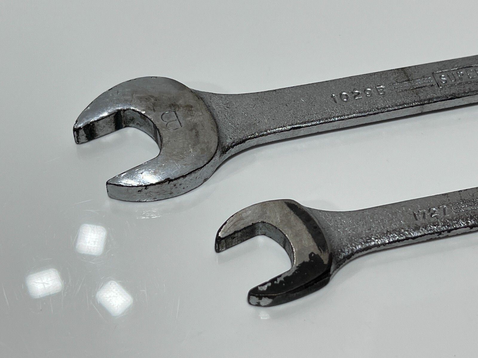 Williams Tools USA 2pc Superrench SAE Double End Wrench Lot – 1029B, 1727