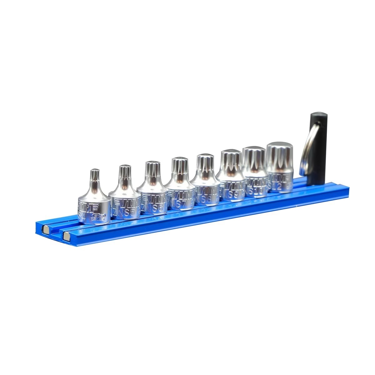 6-Piece XZN Stubby Driver Set 1/4 Inch Square Drive Spline Socket Bits