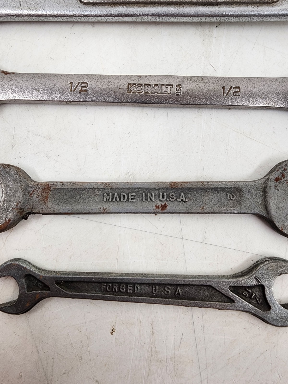 USA Made Wrenches Various Brands And Sizes Metric Standard Lot Of 13