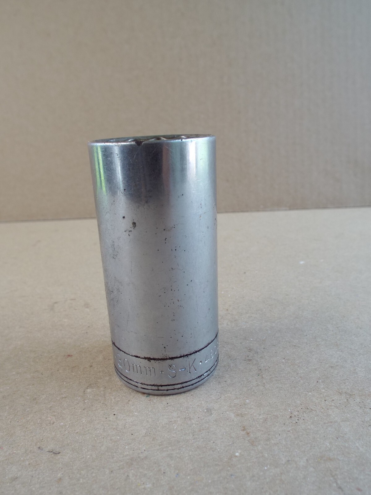 VTG USA S-K Deep Metric Socket 30mm 48030 1/2″ Dr 12 Pt Tested Work Well! (Read