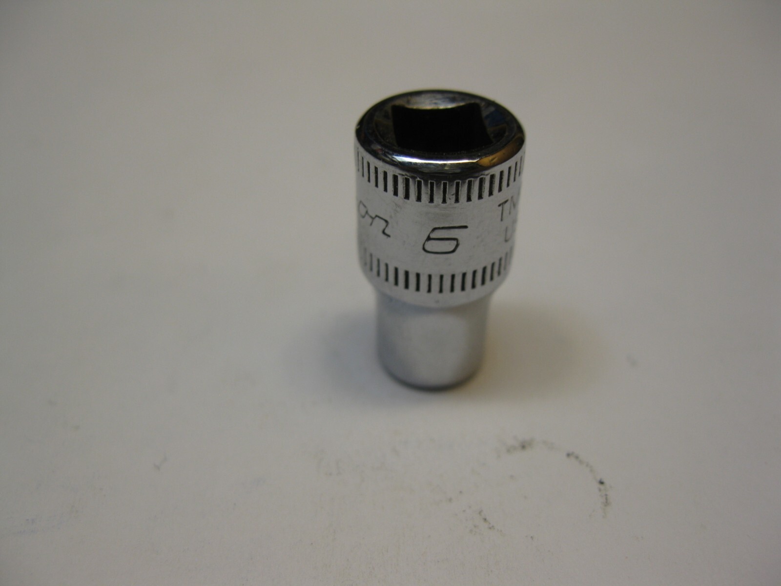 Snap-on tools 1/4″ drive 6mm metric 6 point Socke TMM6 USA Nice!