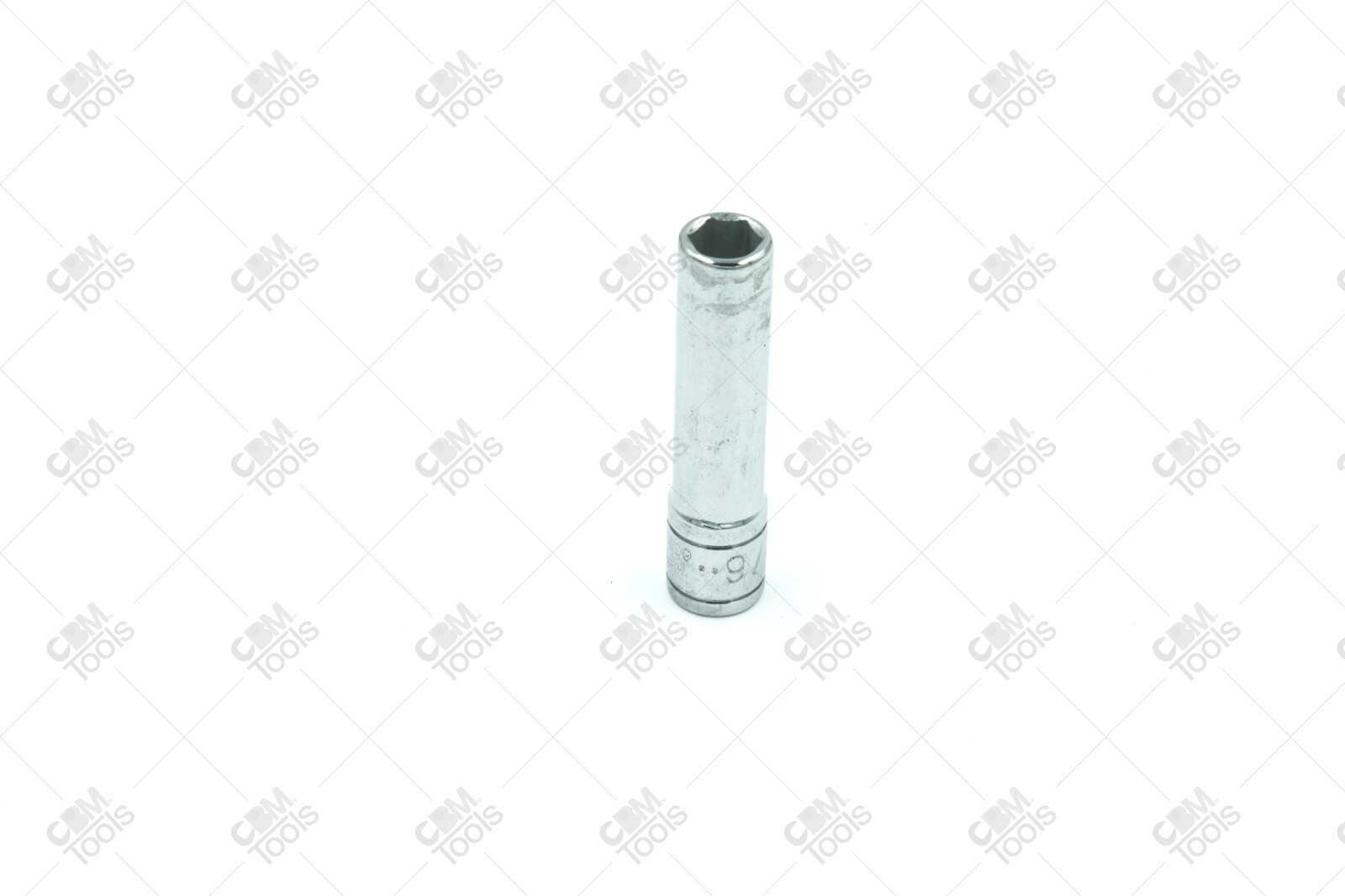 SK Hand Tools 41909 1/4in Drive 9/32in 6pt Deep Chrome Socket NewUSA Made
