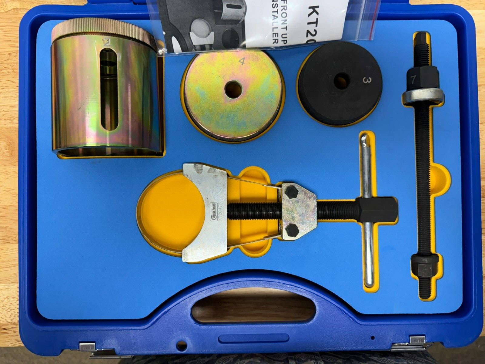 Koch Tools – BMW (E90/M3) Front Upper Sub Frame Bushing Extractor Installer Kit