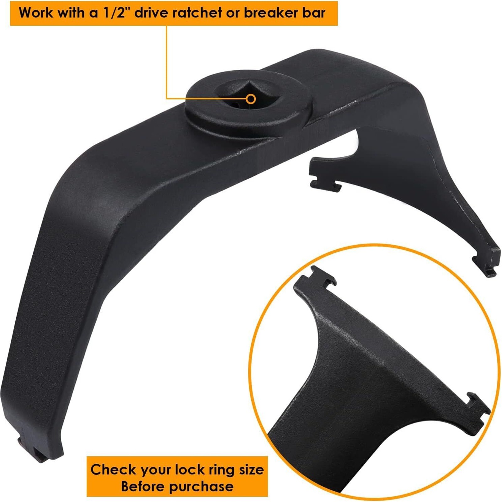 for Chrysler GM Ford Universal Fuel Pump Sender Tank Lock Ring Wrench Tool 6599