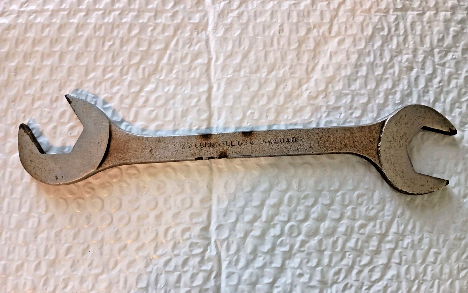 CORNWELL TOOLS USA AW4040, 1-1/4″ ANGLE WRENCH, 11.5″ LONG * VINTAGE *
