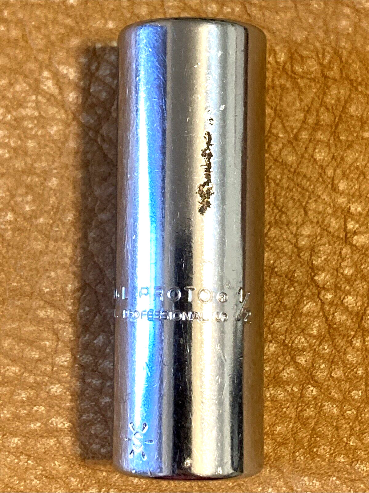 Vintage Proto Professional USA 4716-L 1/2in SAE 1/4″ Dr 6 Pt Deep Socket
