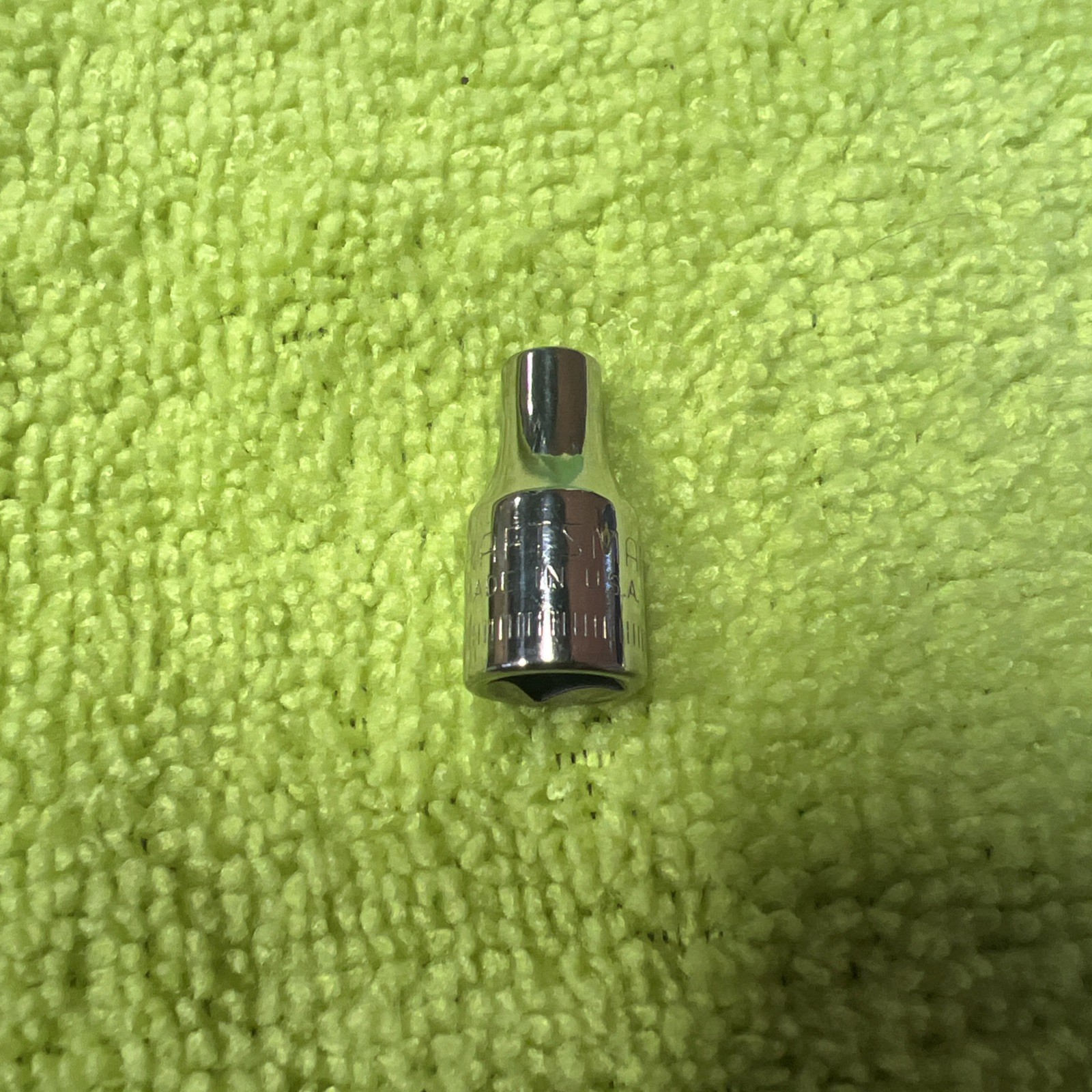 Craftsman 4 mm Socket Metric 1/4″ Drive 6 Point -Inverted G- #43505 USA