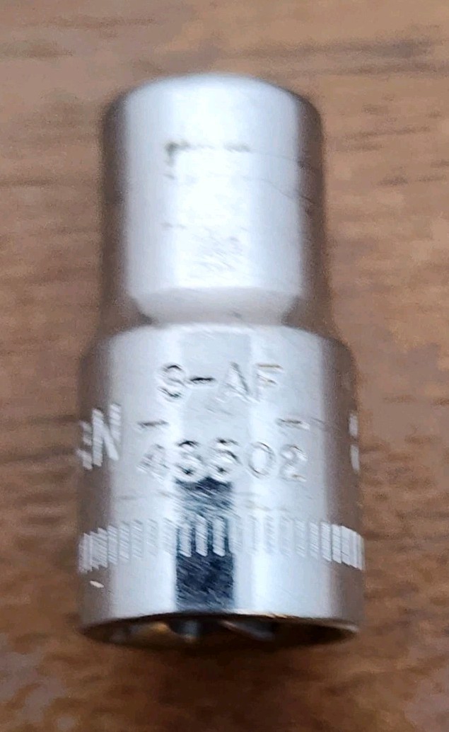 Craftsman 6mm Socket 6 Point 1/4″ S-AF 43502
