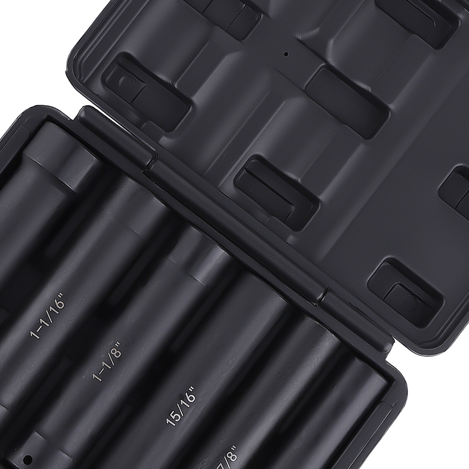 6* 1/2 Inch Drive Heavy Duty Extended Length Extra-Deep Length Impact Socket Set