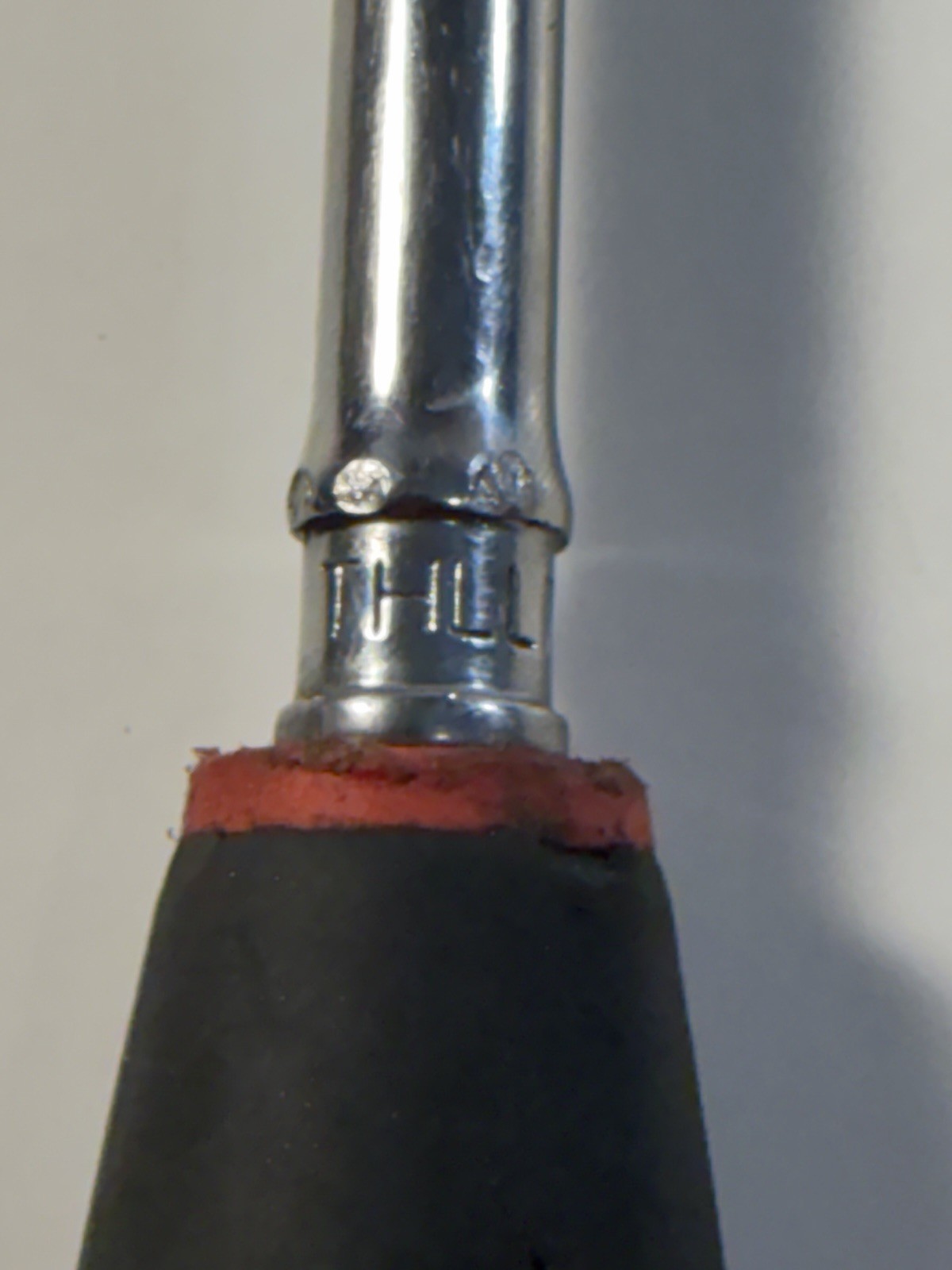 Snap On 1/4 Ratchet 9 3/4″ THLL72 Red Soft Grip USA