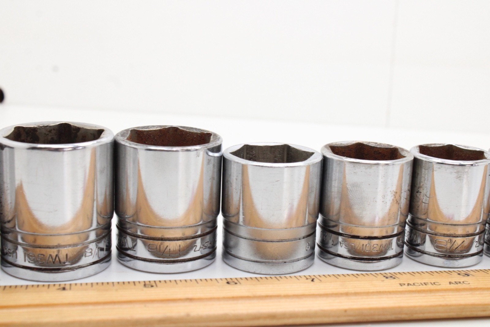 Snap On 315TWYA 3/8″-1-1/4″ 1/2″ Drive 6 Point SAE Chrome Standard Socket Set US