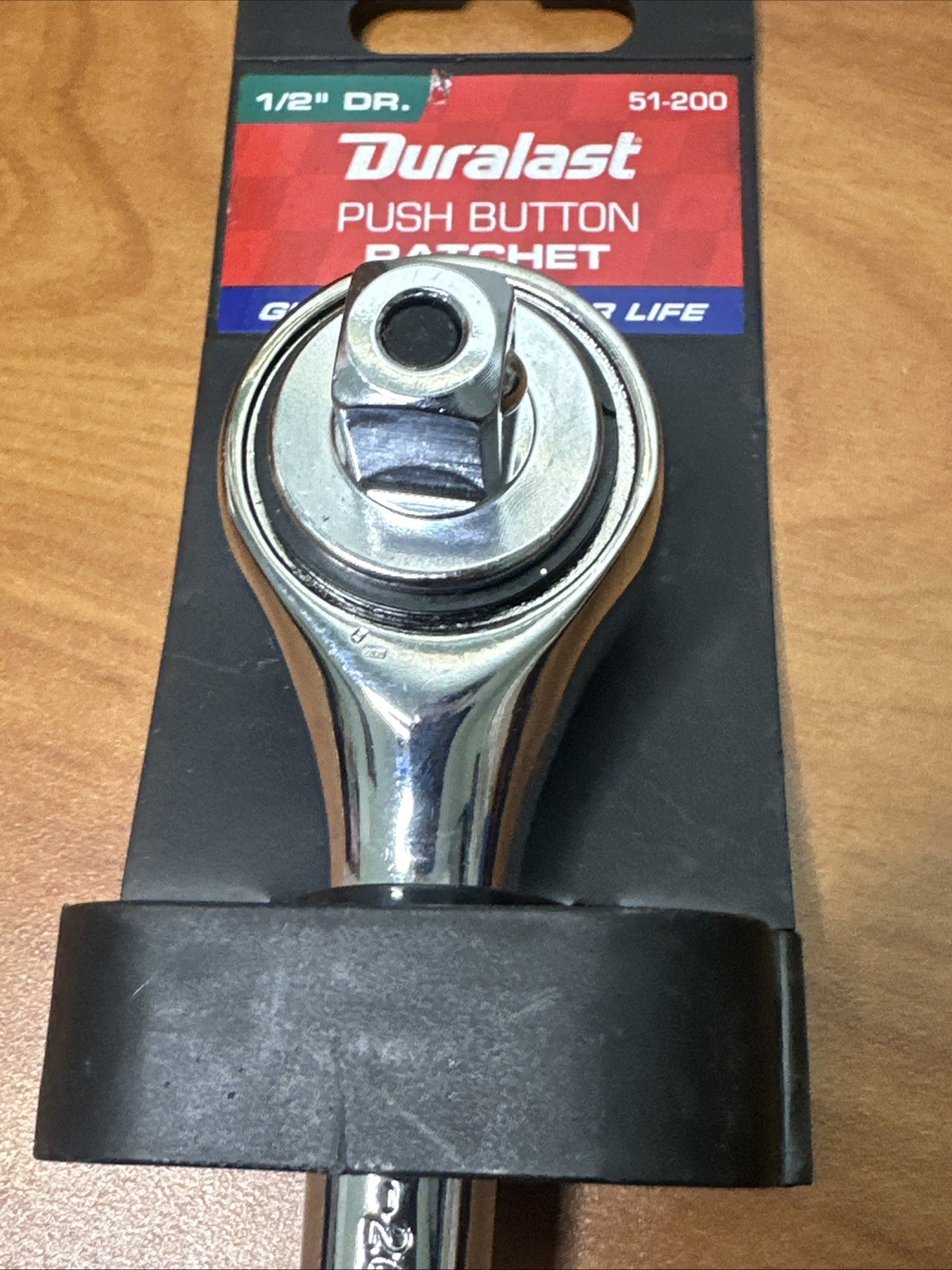 DURALAST 1/2” DR. DRIVE RATCHET WRENCH, 51-200, QUICK RELEASE,