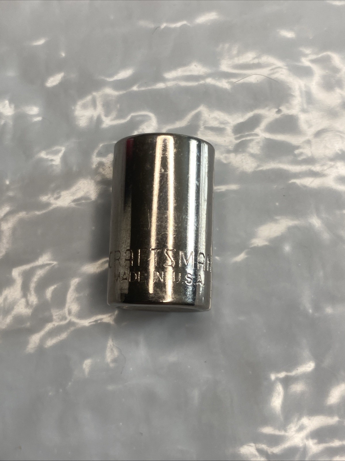 Craftsman 1/4″ Drive 3/8″ 6 Point Shallow Socket SAE G2D 34596 USA