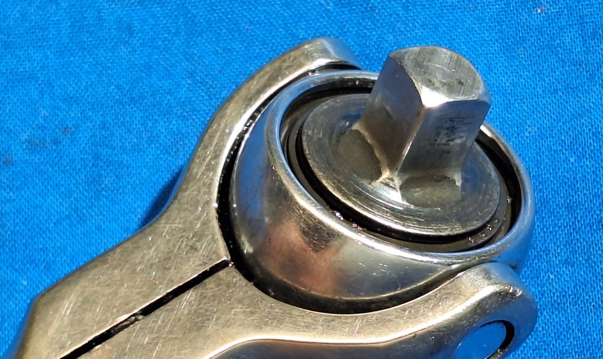 1987 Snap-On F748 10″ long swivel head 3/8″ drive ratchet