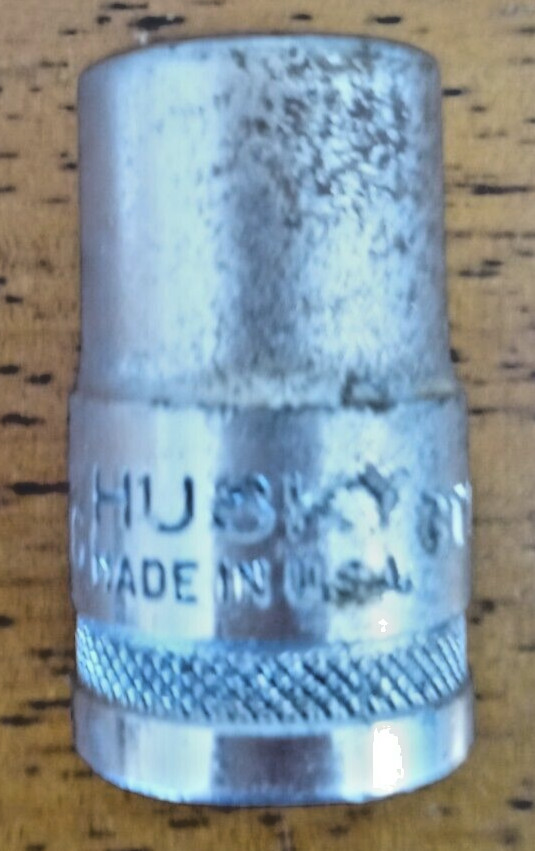 Husky Lot Of Three Vintage Made In USA & One Made In China Sockets Male & Female