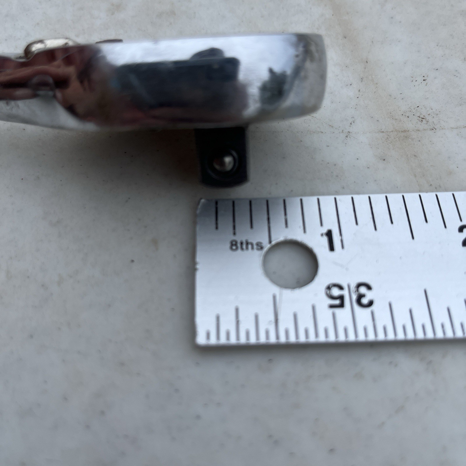 PROTO Tools Pear Head Ratchet 5249 3/8″ Drive Polished chrome 7” Long