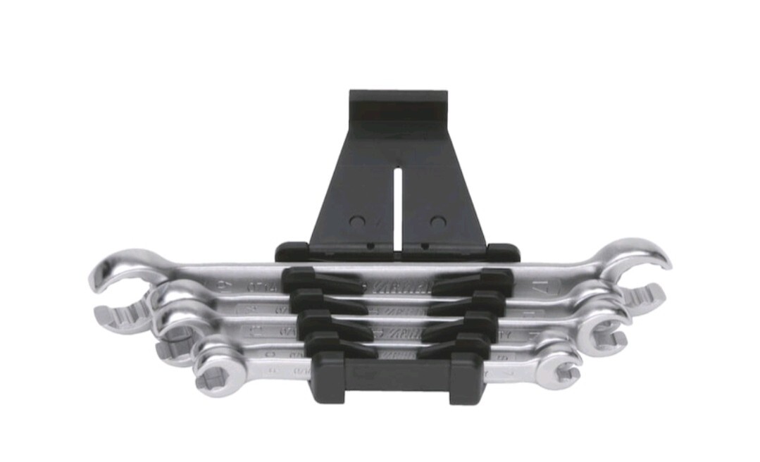 Wurth Double Open End Flare Nut Spanner Set (071424050) Zebra Powerdrive Metric