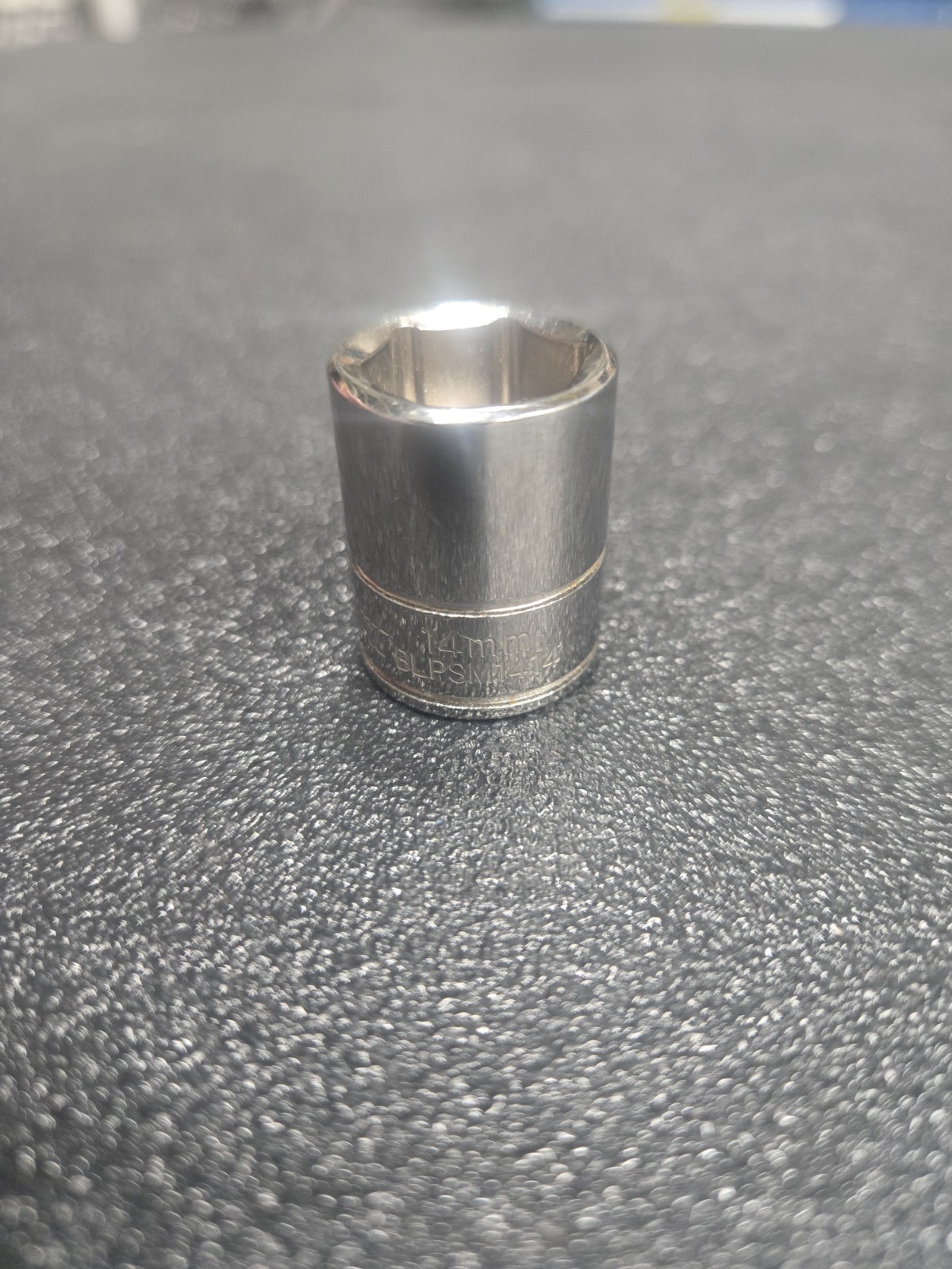 Blue Point Tool BLPSM1414- 14 mm Shallow Socket 1/4″ Drive 6 Point Chrome