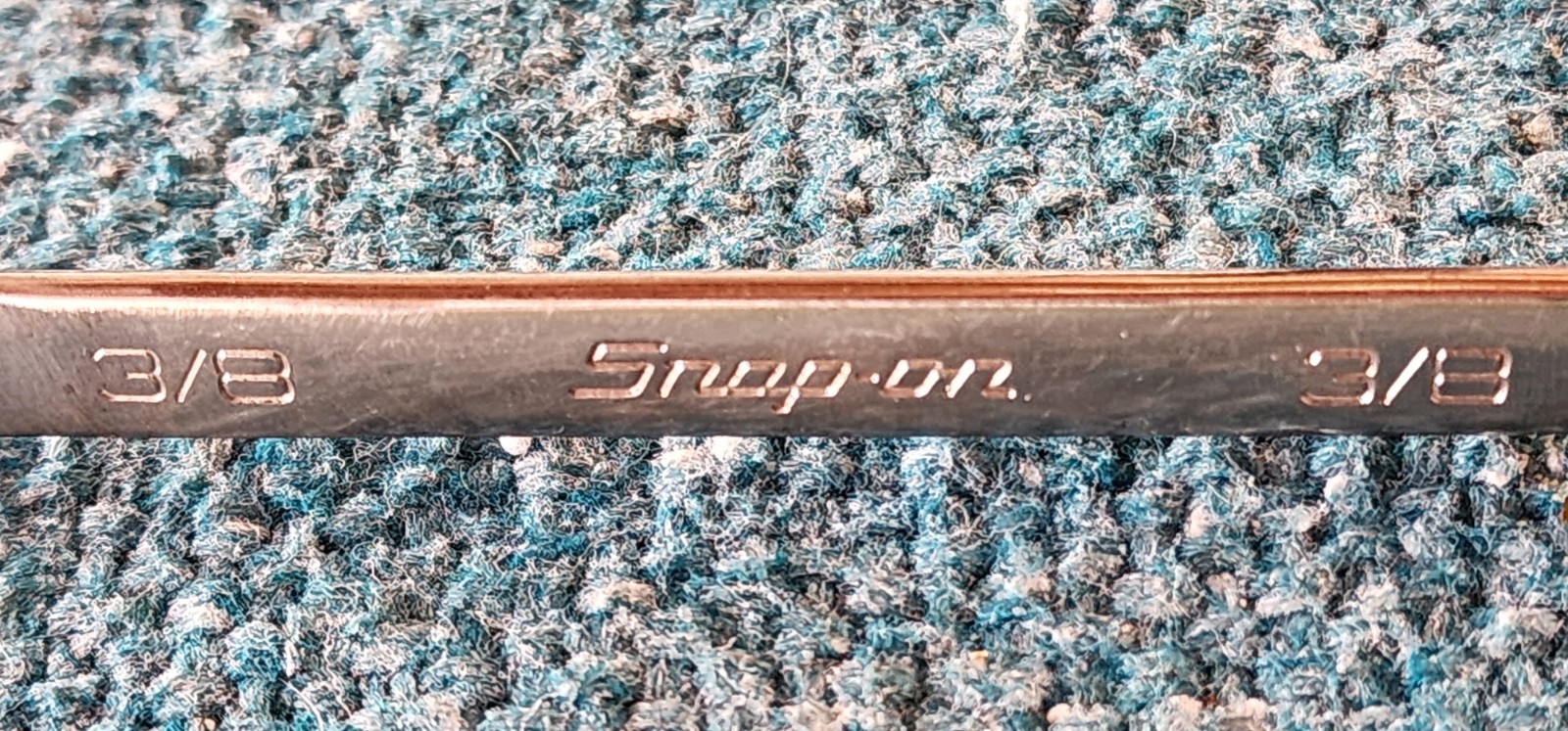 Snap-on USA, 3/8″, 12-Pt. Short Length Chrome Combo Wrench OEX120B! Grind Marks.