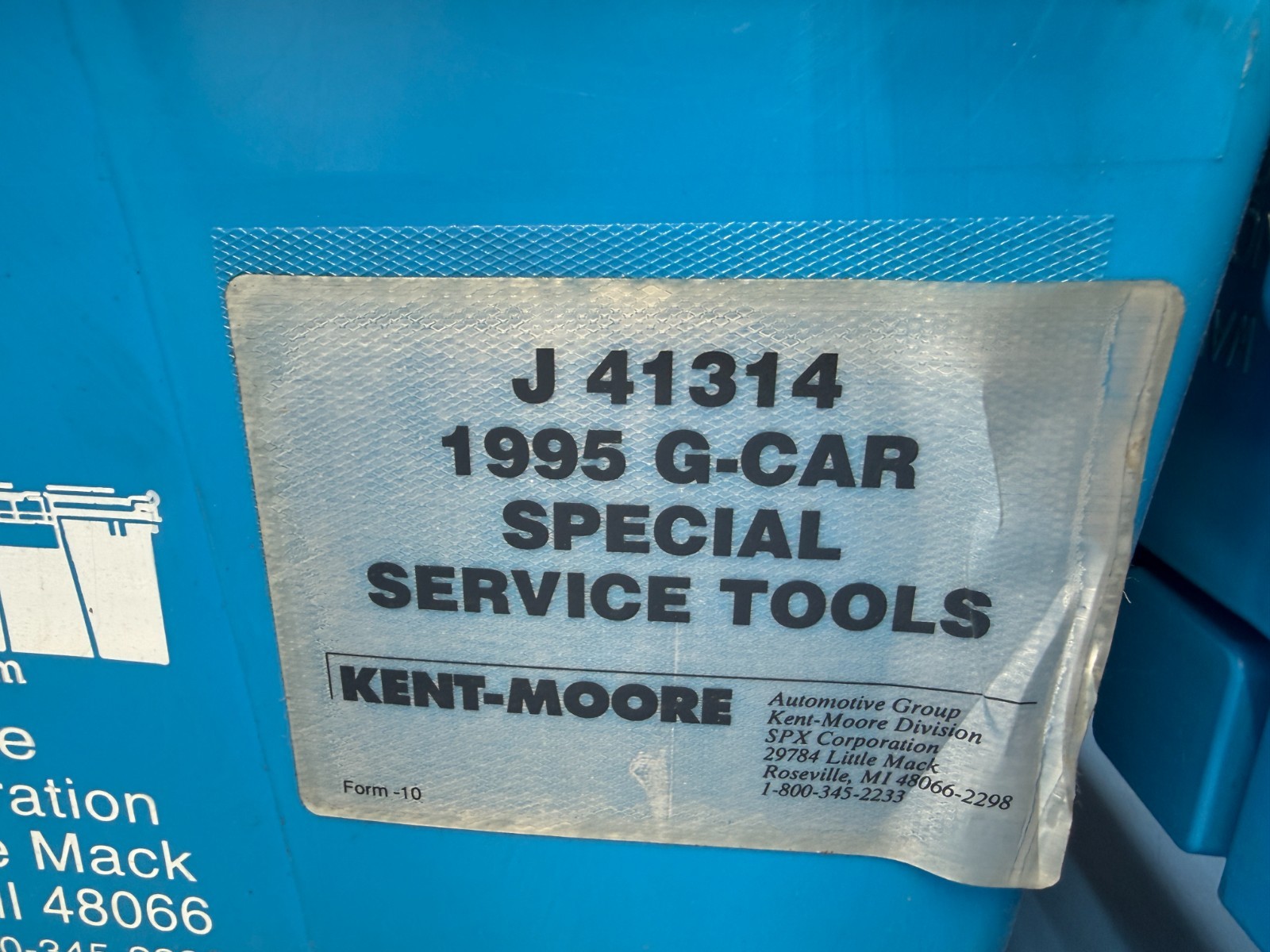 Kent-Moore J-41314 G-Car Special Service Tool Set