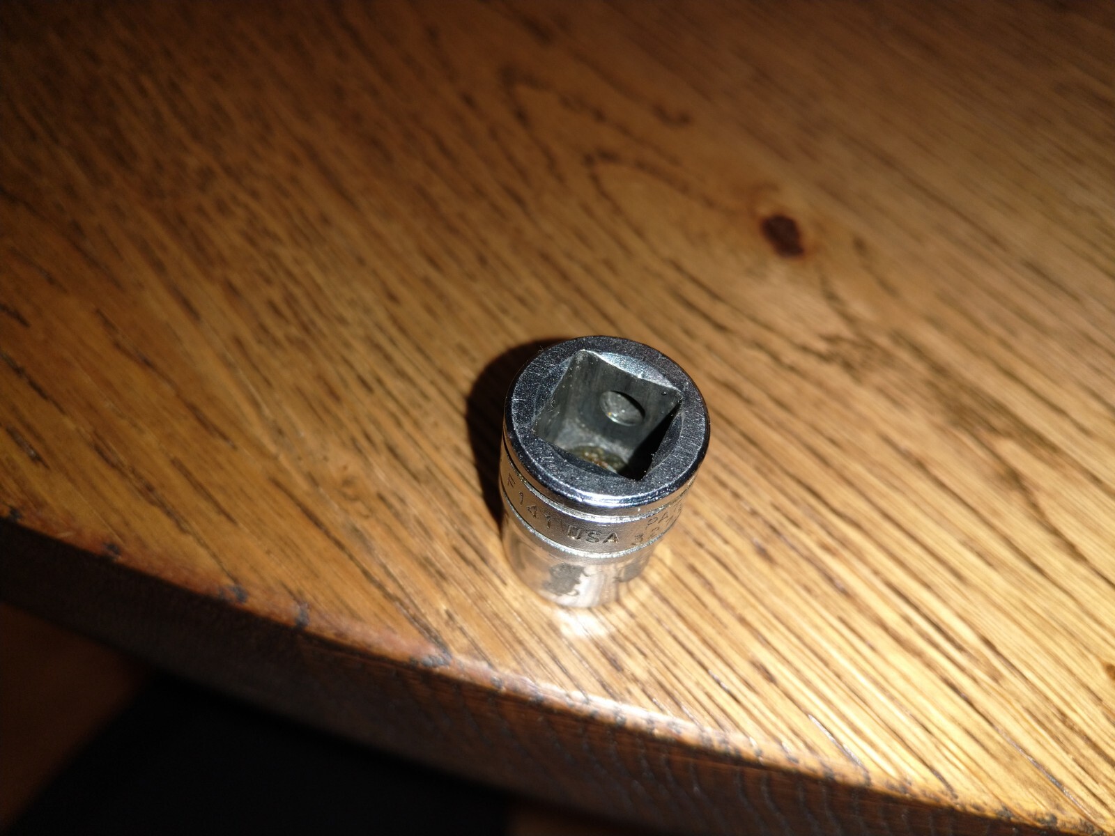 Snap-on USA 3/8″ Drive 12-Point SAE 7/16″ Flank Drive Shallow Socket F141 21gram