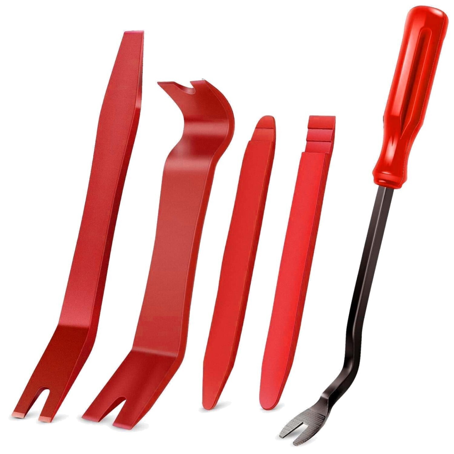 5PCs Car Trim REMOVAL Tool For Door Panel Fastener Auto Dashboard Plastic NEW