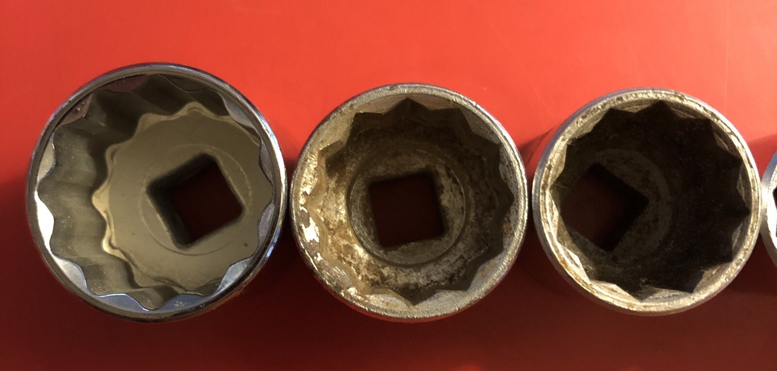 Proto 1/2” Drive 12 point Socket Lot SAE 1 1/8” 1” 1/16 Kobalt 1 1/4” Large