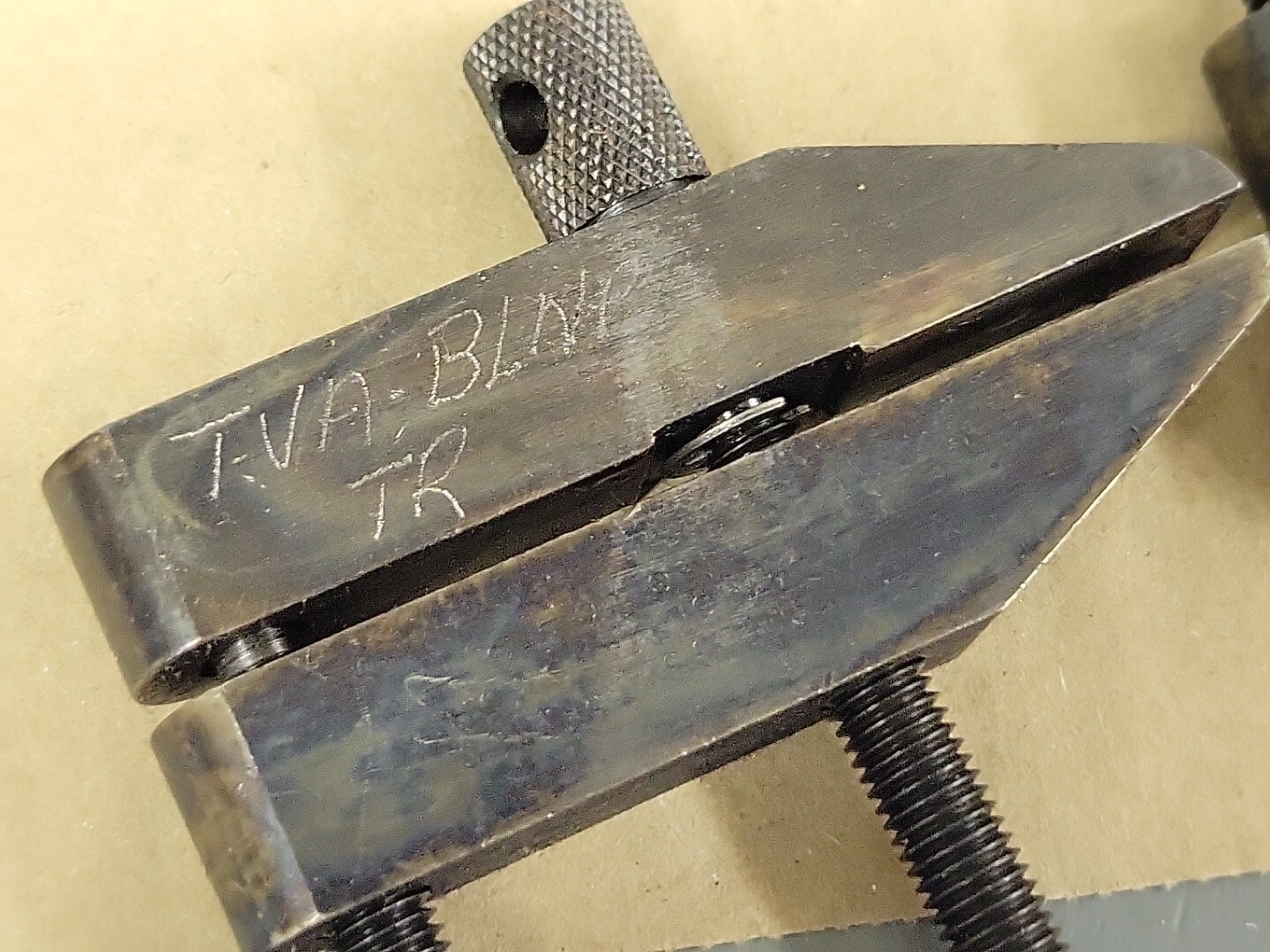 L.S. Starrett Pair 161C Toolmakers Parallel Clamps (2) Near Mint w/ Owners Mark
