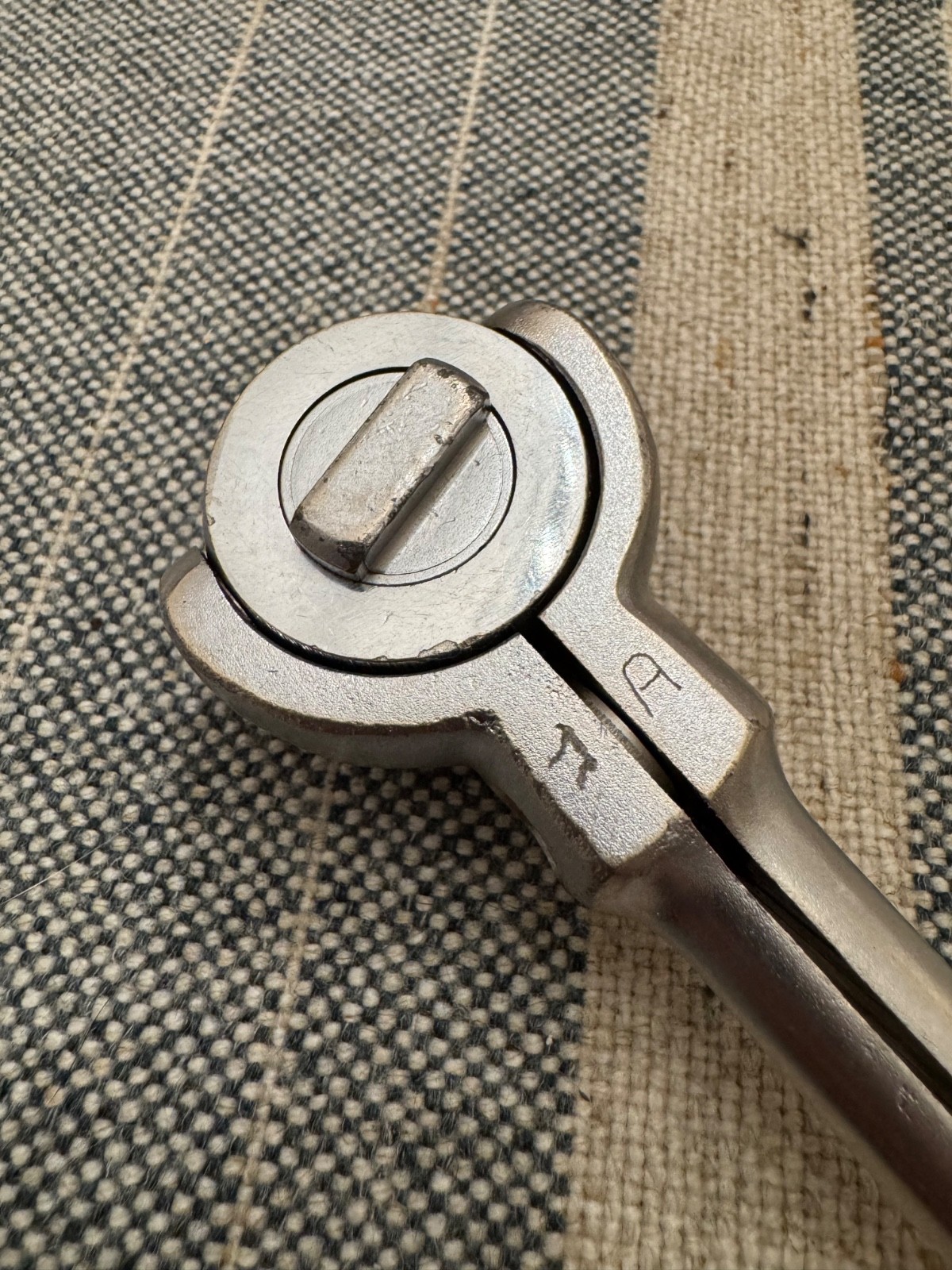 S-K Tools 3870 Roto-Ratchet 3/8” Drive Swivel Head Ratchet USA Vintage