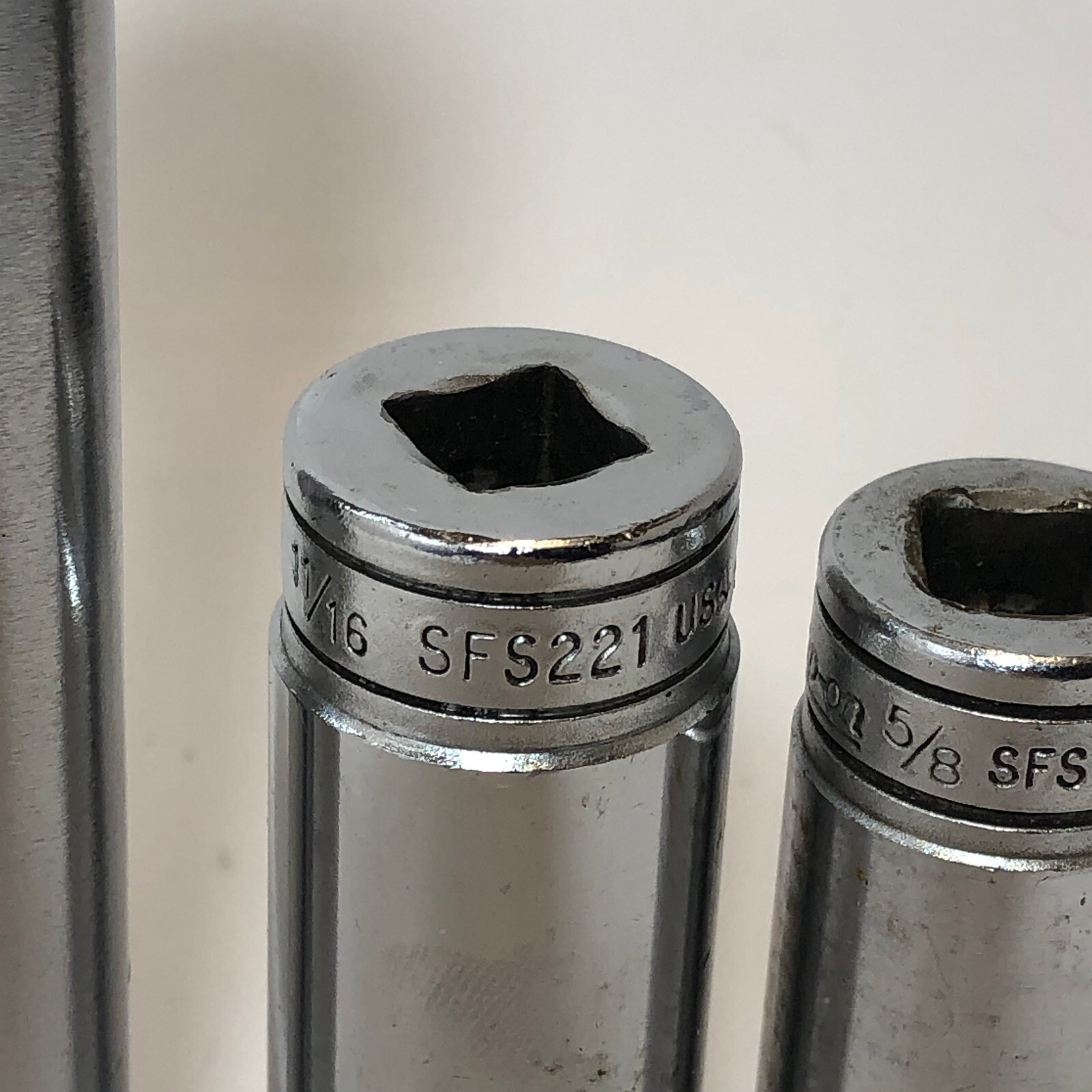 Snap-On 3/8 Socket & Adapter Set A-2 / SX2 / SX5 / SFS221 / SFS201 / SFSM15