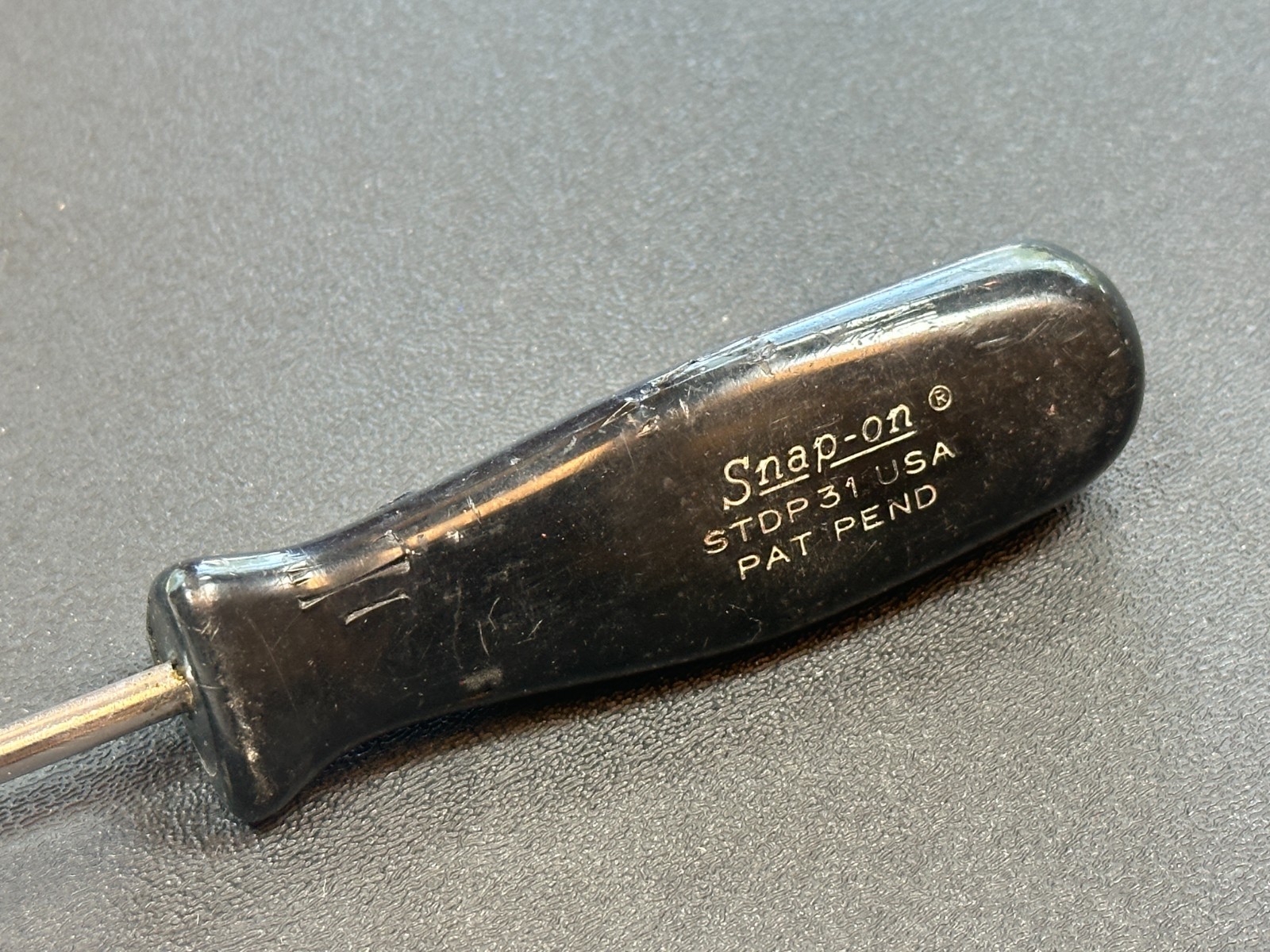 🇺🇸Snap-On USA STDP31 No. 1 Phillips Screwdriver #1 Triangle Black Hard Handle