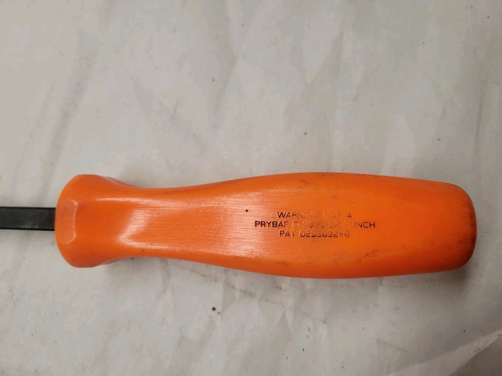 For Snap-on Tools NEW ORANGE 14″ Hard Handle Rigid Carbon Scraper CSA14CO VGC