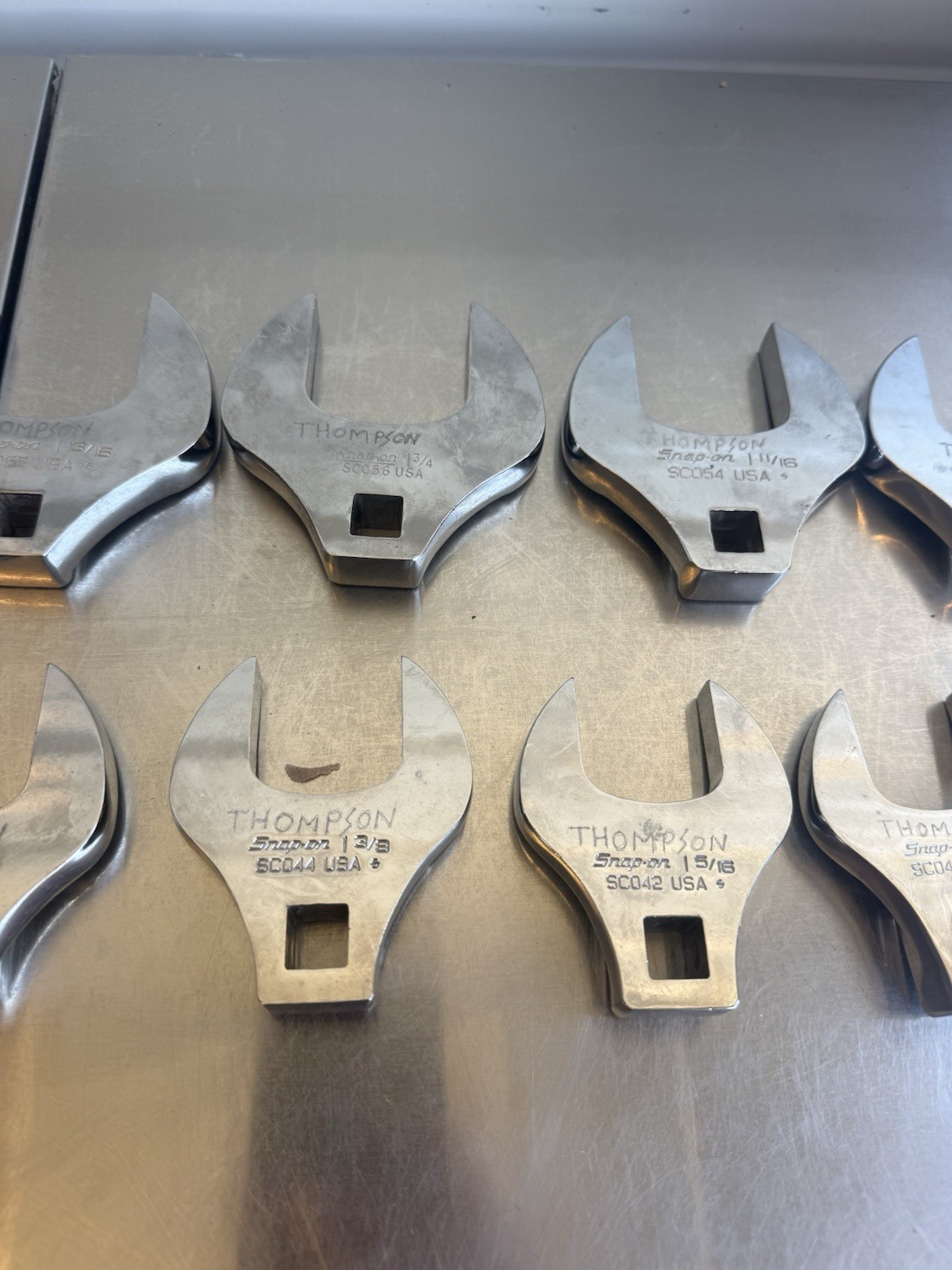 Snap-On SC 11 Piece Crowfoot Wrench Socket 1/2″ Drive SAE
