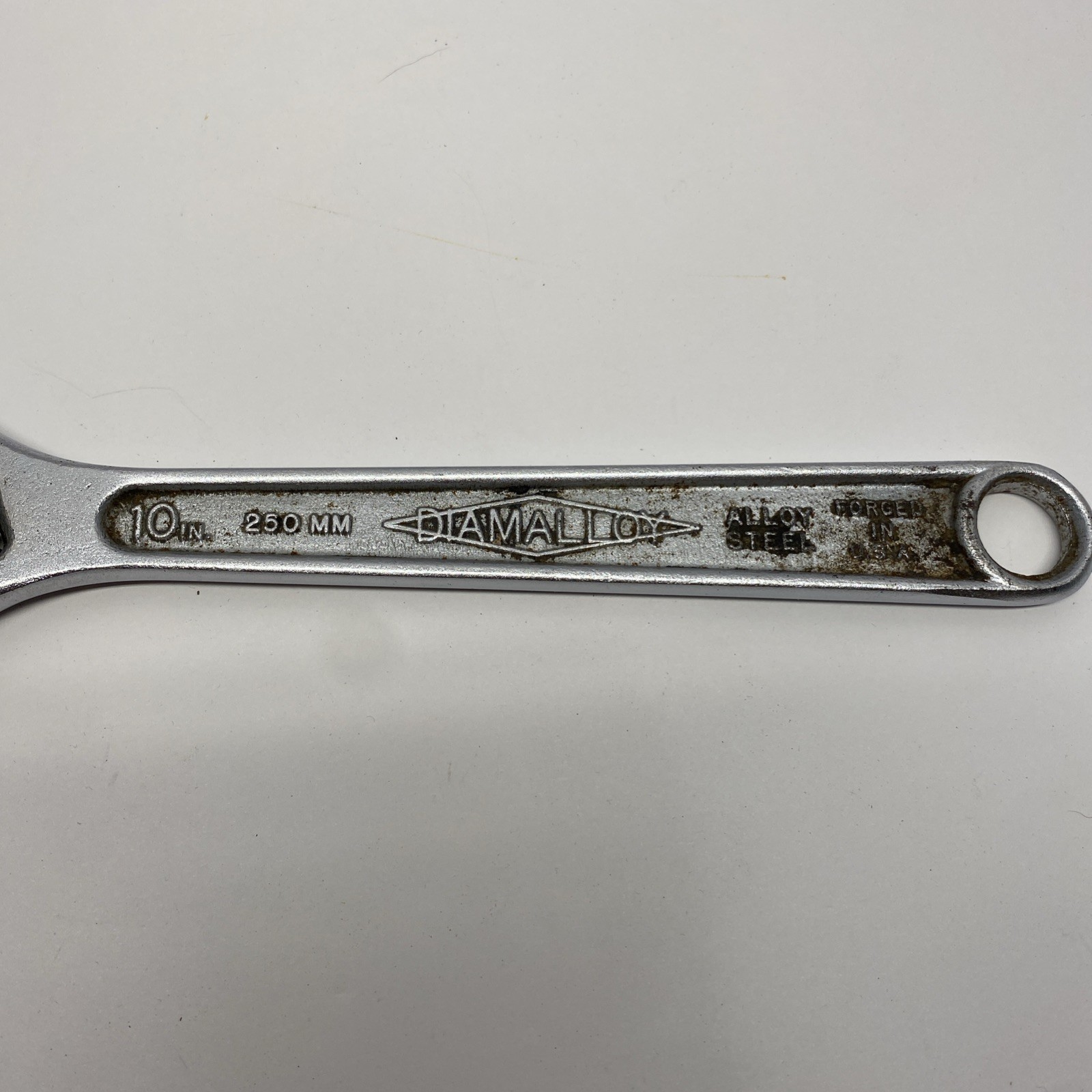 VTG 10″ Diamond Tool and Horseshoe 250mm Adjustable Wrench D710