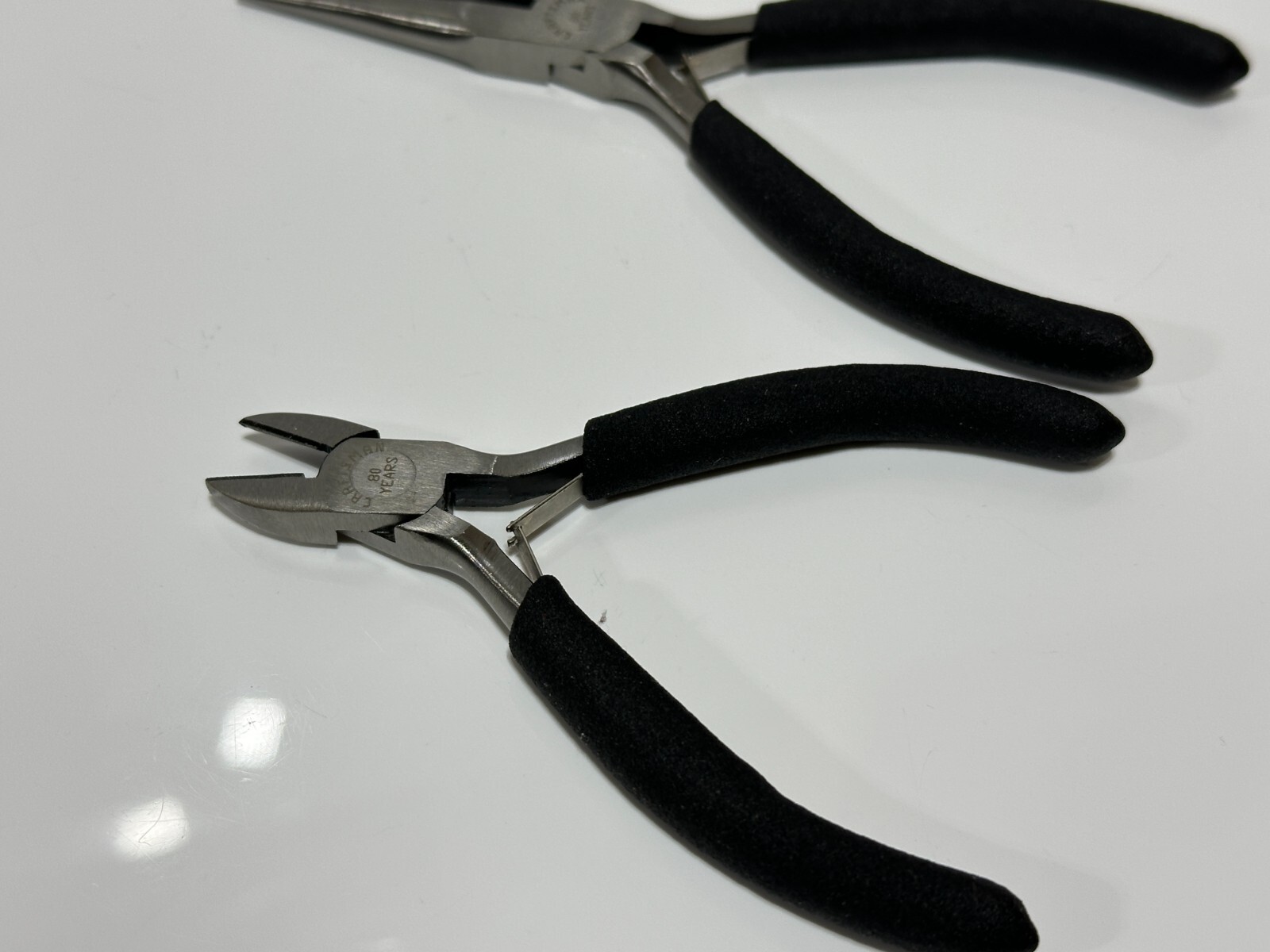 Craftsman (NEW NOS) 80 YEARS 2pc Pliers Set Lot, 45740 Needle & 45733 Cutter