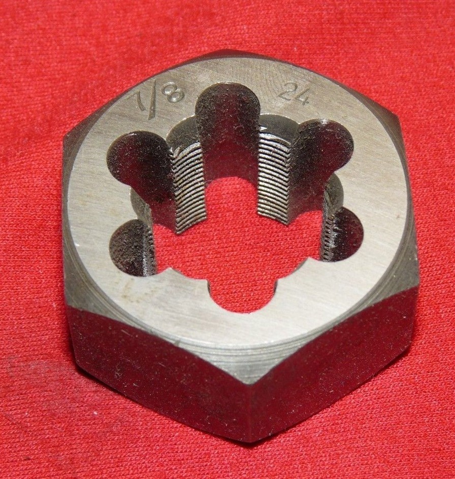 7/8-24 NS x 1-5/8″ Hex Carbon Steel Die Special Thread A1 416-05624