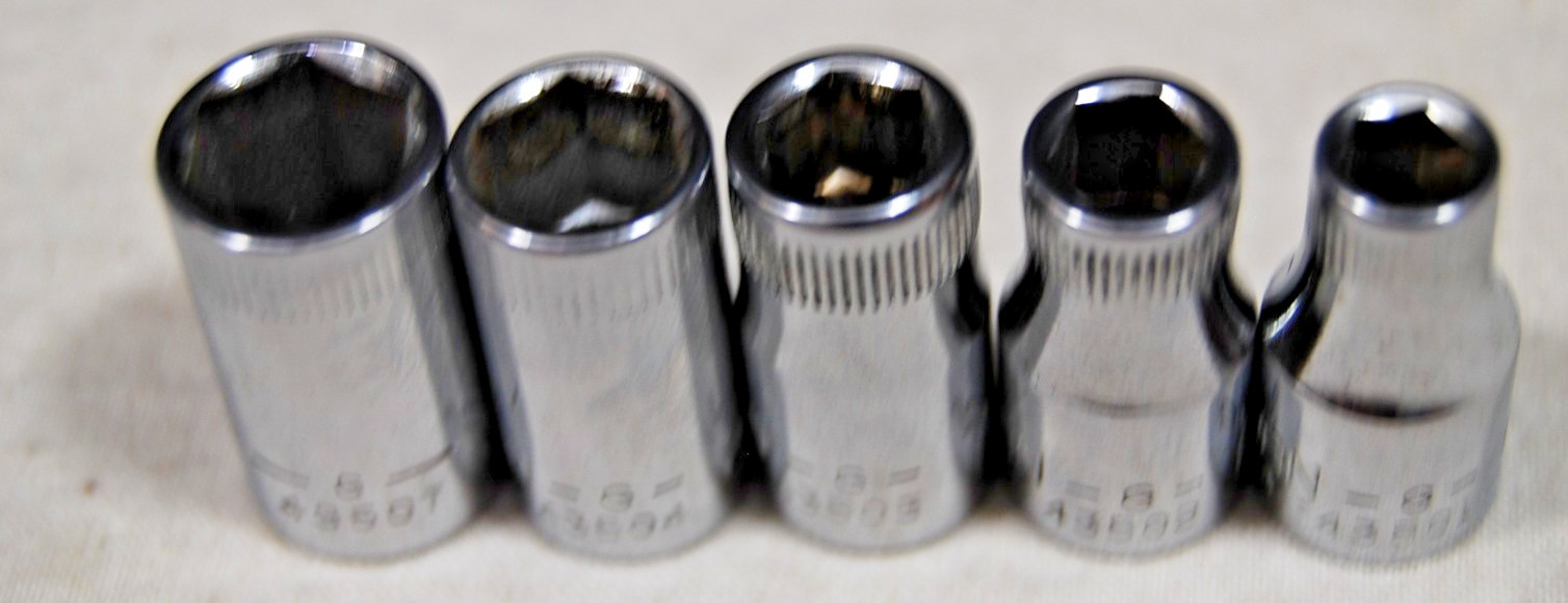 Craftsman 1/4″ Drive 5pc Metric Socket Set