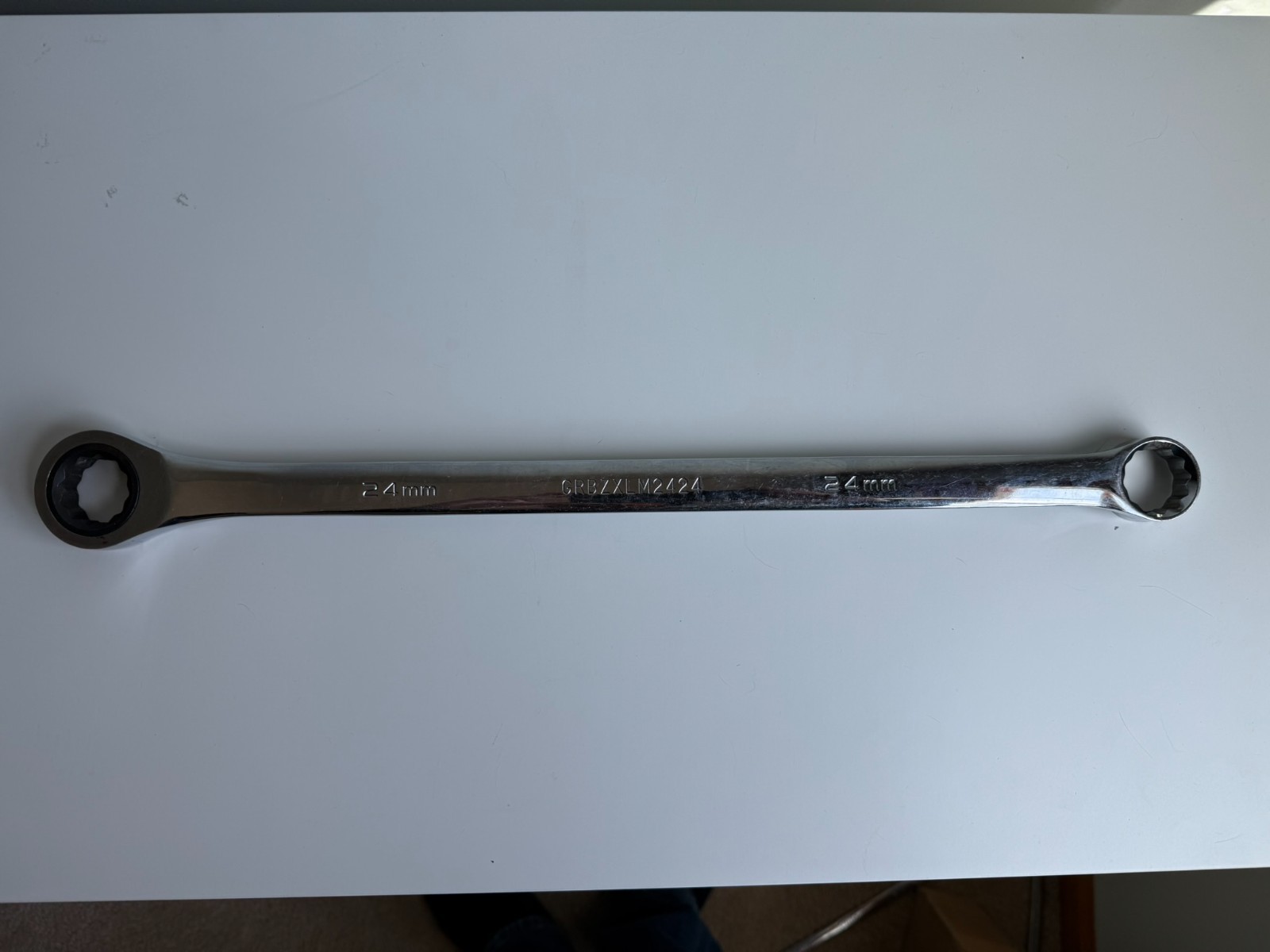 Matco Tools GRBZXLM2424 Metric 24mm Extra Long XL Ratcheting 12 Point Box Wrench