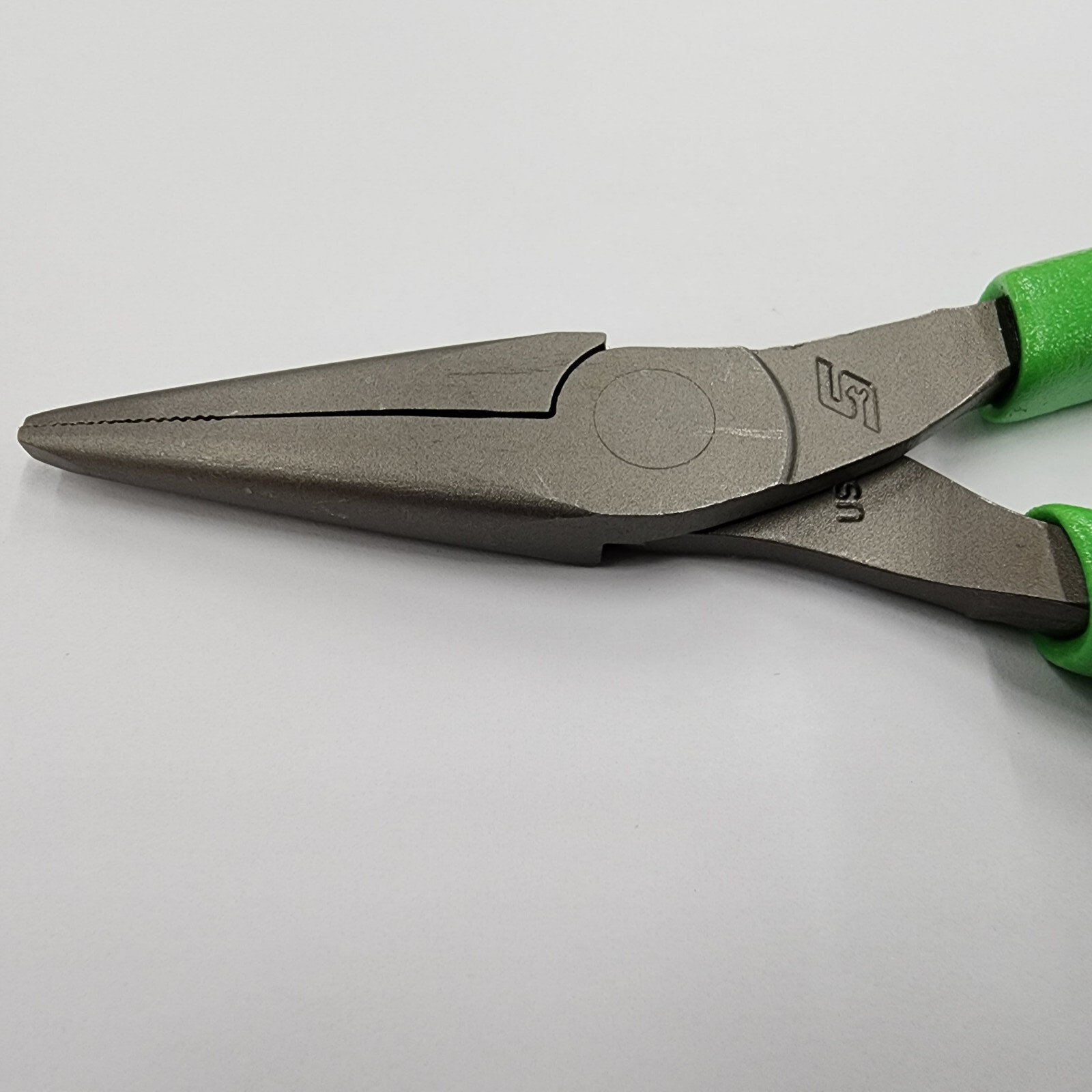 Snap-on Tools USA NEW GREEN Soft Grip 6″ Talon Grip Needle Nose Pliers 95ACFG