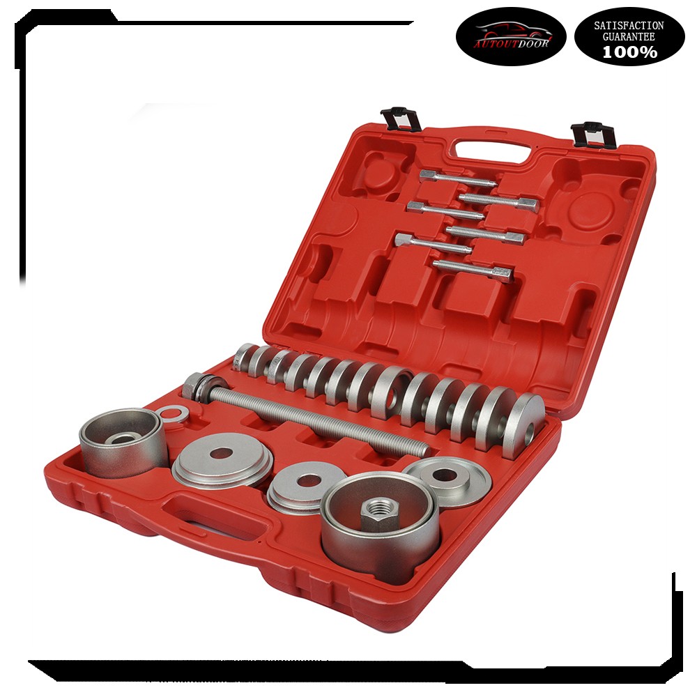 31Pcs Front Wheel Drive Hub Bearing Puller Remover Installer Tool Set