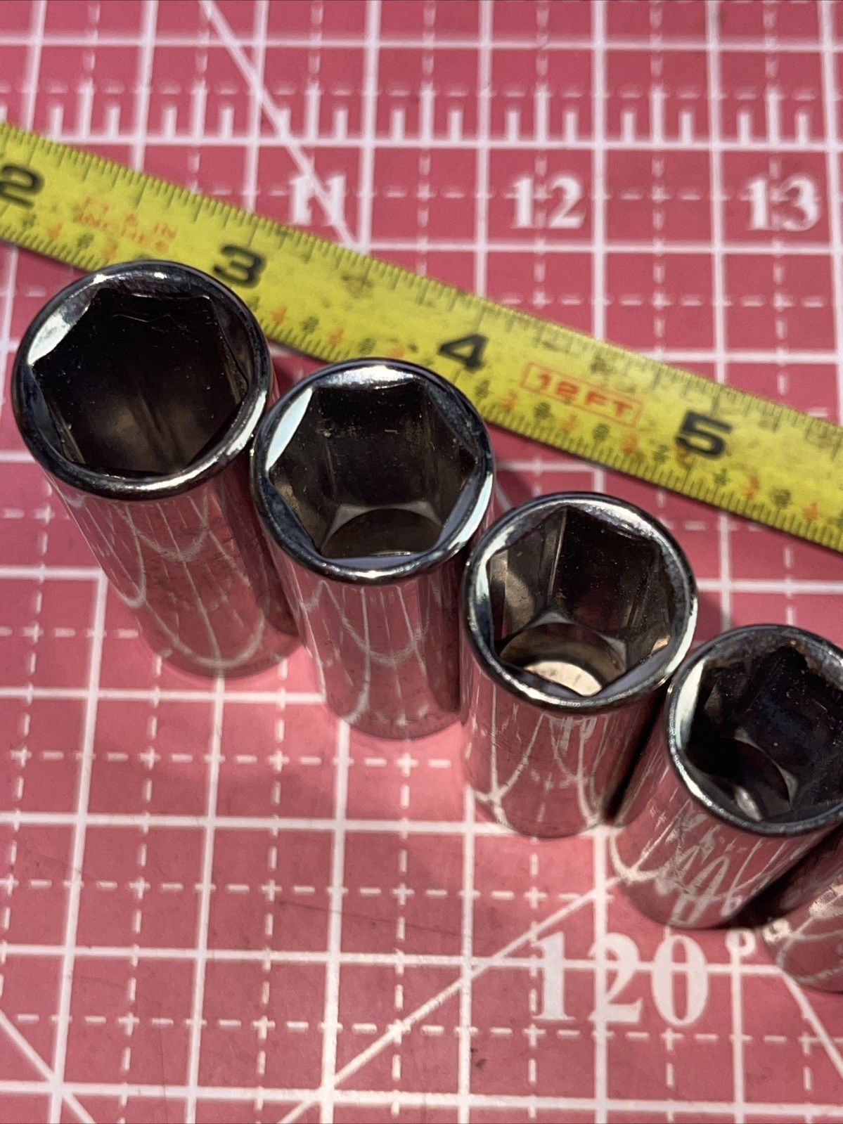 Craftsman USA INV G Series 11 Piece MM Metric 1/4 Drive 6 Point Deep Socket Set