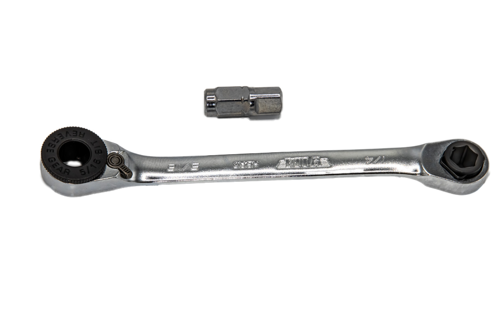 VIM Tools HBR5 1/4″ and 5/16″ Hex Micro Bit Ratchet with 1/4″ Square Drive
