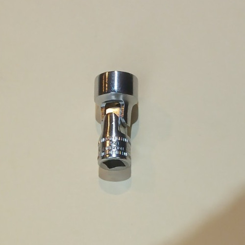 Snap-on 12mm 1/4″ Drive 6-Point Universal Swivel Socket TMUSM12 USA