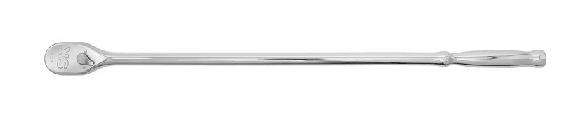 SK Hand Tools 80222 1/2 Dr 24in. Teardrop Fixed Head Reversible Ratchet USA Made