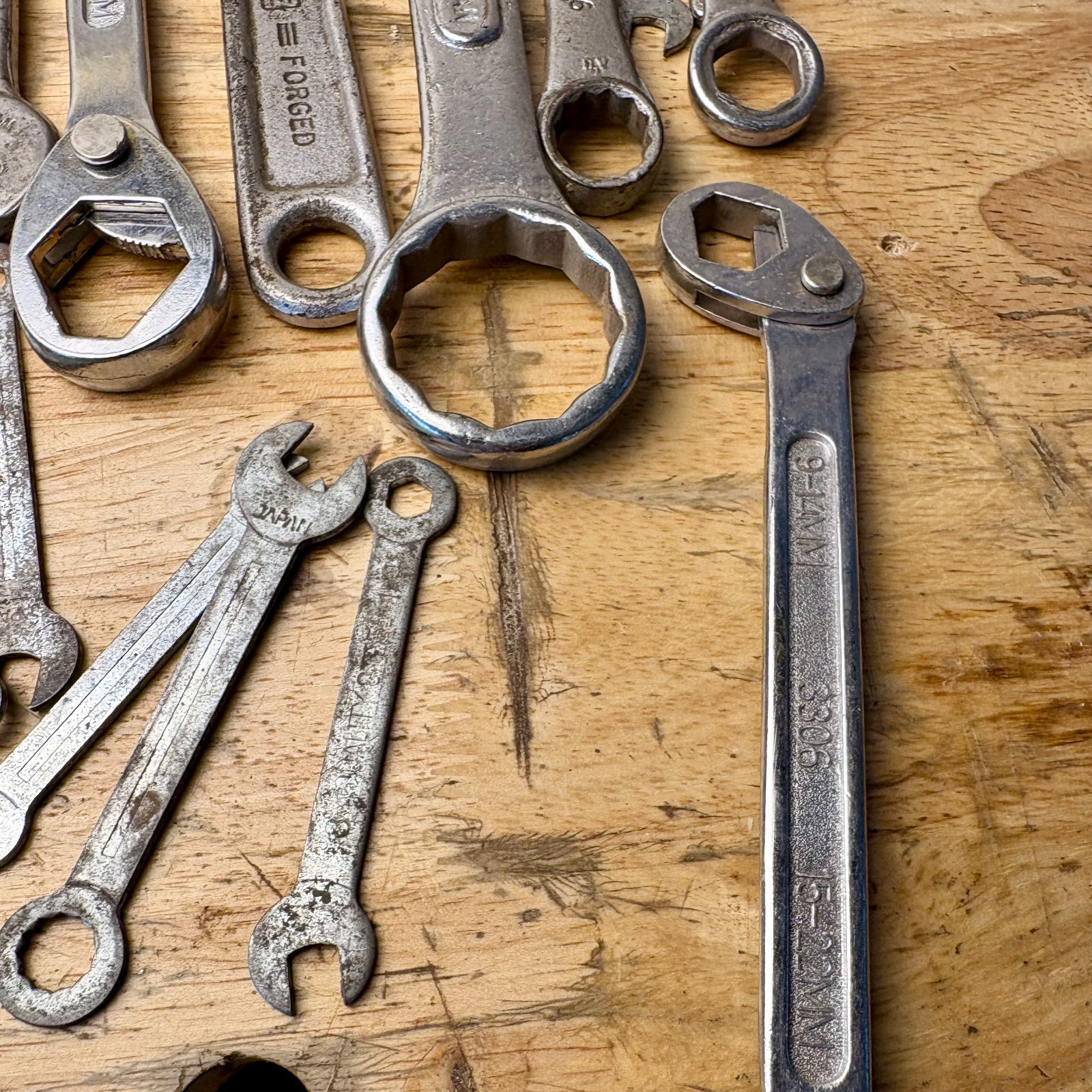 36 Pc Mixed Wrench Lot Mechanic Hand Tools SAE Metric Assorted Unbranded Set