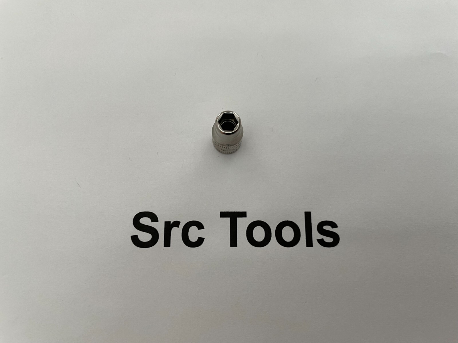 Snap-On Tools USA *MINT* 1/4″ Drive 6pt 6mm Metric Shallow Chrome Socket TMM6