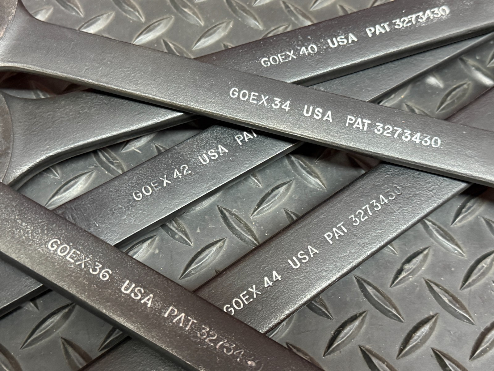 Snap on 1-1/8″ 1-1/16″ 1-1/4″ 1-5/16″ 1-3/8″ GOEX Industrial Service Wrench Set