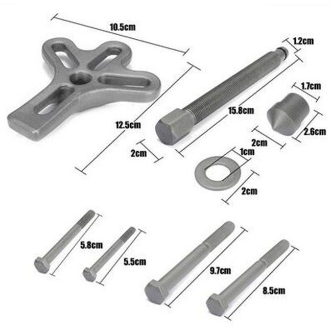 23x Car Heavy Duty Harmonic Balance Crank Shaft Tool Steering Wheel Puller Tool