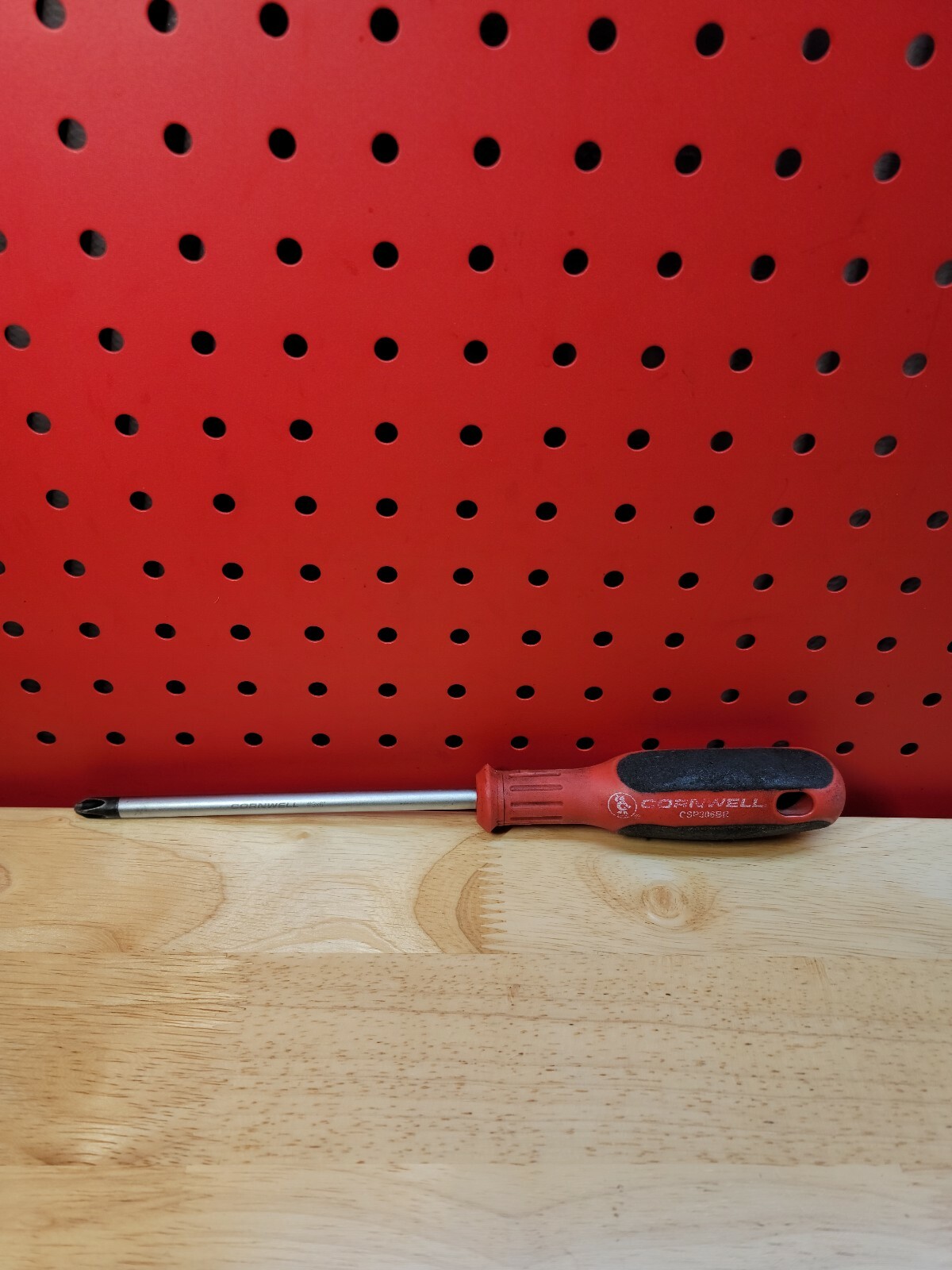 Cornwell Tools CSP306BR RED #3 Phillips 6″ Long Shaft Screwdriver 11-3/8″ OAL