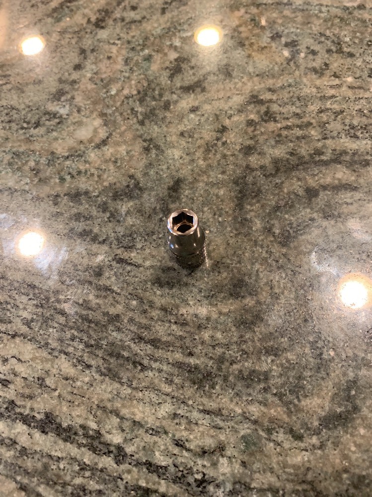 Snap On tmm6 6mm 1/4″ drive shallow 6 point metric chrome socket